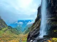 瓦屋山蘭溪絕壁棧道，真的巨巨巨巨巨好看！