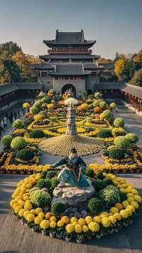 “百菊爭鋒!萬歲山驚現『花中江湖』,這波秋日浪漫藏不住了!”