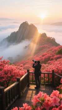 麻城龜峰山｜錯過等一年！