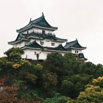 和歌山水墨畫卷