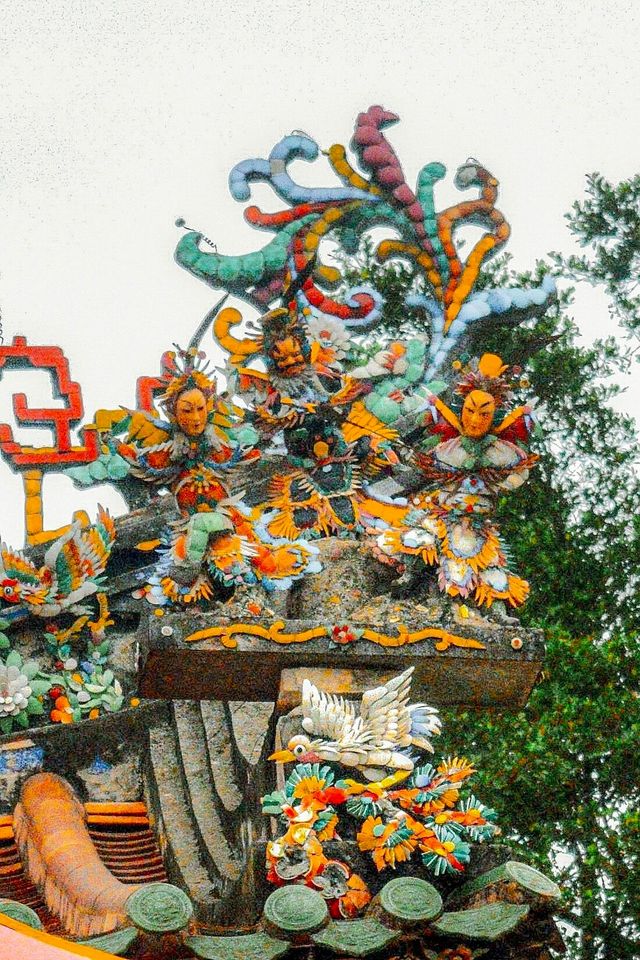 樸素又繁盛潮汕屋頂在饒平 樸素又繁盛潮汕屋頂在饒平