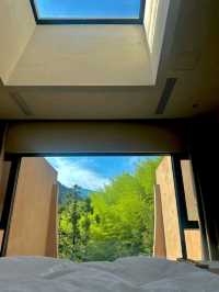 竹林秘境裡的侘寂溫泉美學