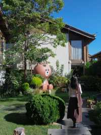 在麗江！！住進花園裡……真的好美！！！