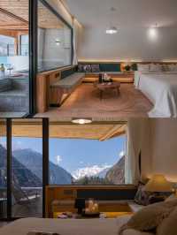 海螺溝冬季封神！90%機率看日照金山+私湯民宿