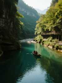 恩施屏山親子攻略帶娃打卡懸浮船仙境