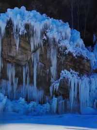 阜平冰瀑奇觀打卡小眾打卡徹底征服了我