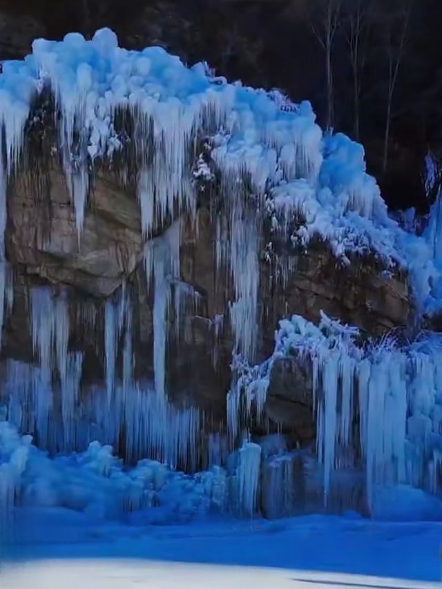 阜平冰瀑奇觀打卡小眾打卡徹底征服了我 阜平冰瀑奇觀打卡小眾打卡徹底征服了我