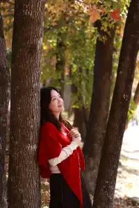 永嘉紅楓古道的紅楓紅了