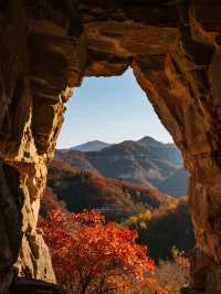 濰坊石門坊親子賞秋!帶娃解鎖漫山紅葉的浪漫