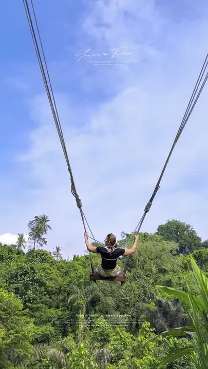 Jungle Swing in Bali