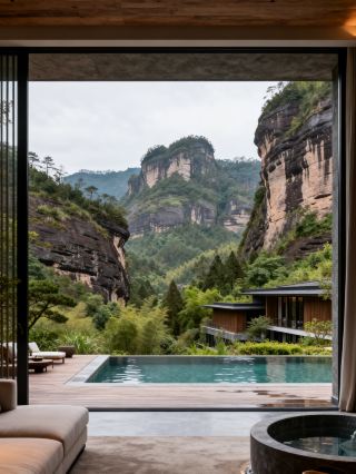 Wuyi Mountain Spring Family-Friendly Beautiful Stays, Full of Healing from Mountain and Water Adventures