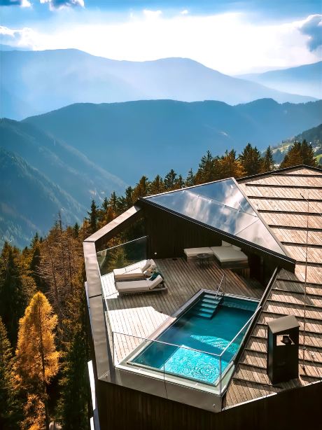 Wake up at Forestis to the Dolomites snow-capped forest | Trip.com