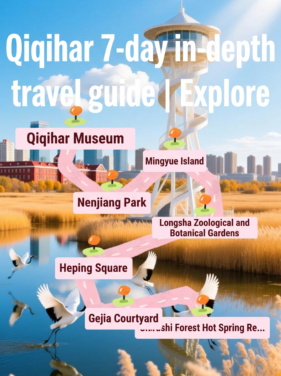 Hướng dẫn chi tiết tour 7 ngày Qiqihar | Khám phá quê hương của loài sếu đầu đỏ