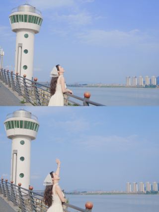ชาวบ้านคนหนึ่งในเมืองจ้าวชิงมี "ที่ทำการไปรษณีย์แห่งความรัก" ส่วนตัวริมทะเล!