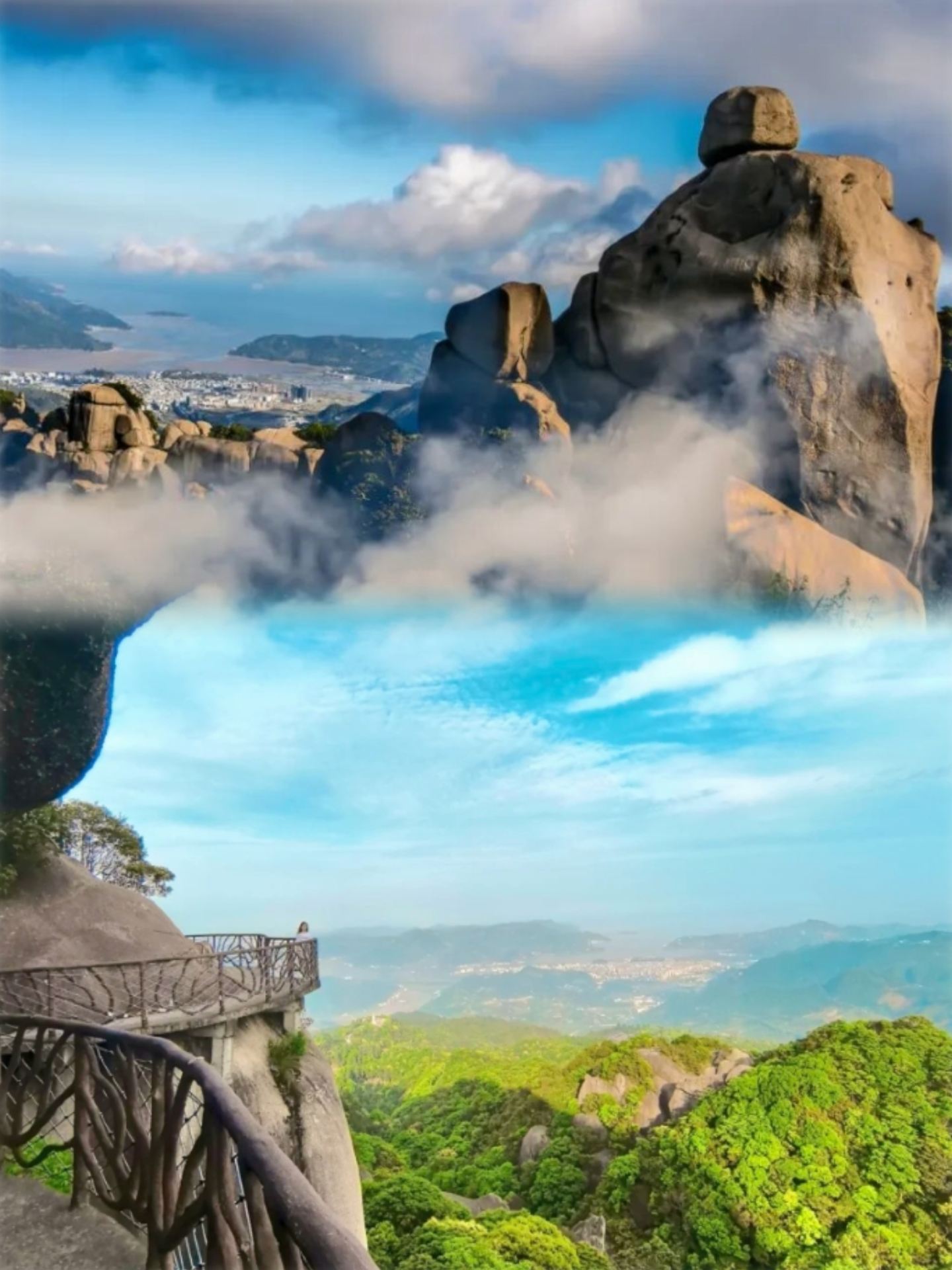 2 days, 1 night in Fuding Taimu Mountain: Take the kids to see the "Immortal Capital on the Sea," a hidden gem that's actually fun