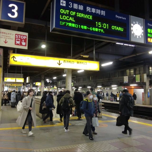 일본여행 홋카이도 여행의 시작점인 삿포로역 일본여행 홋카이도 여행의 시작점인 삿포로역