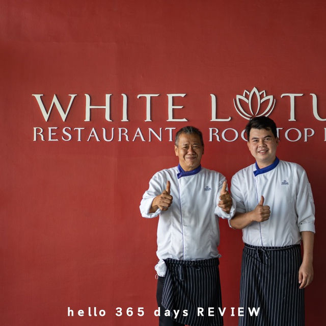white lotus restaurant at Hilton Hua Hin