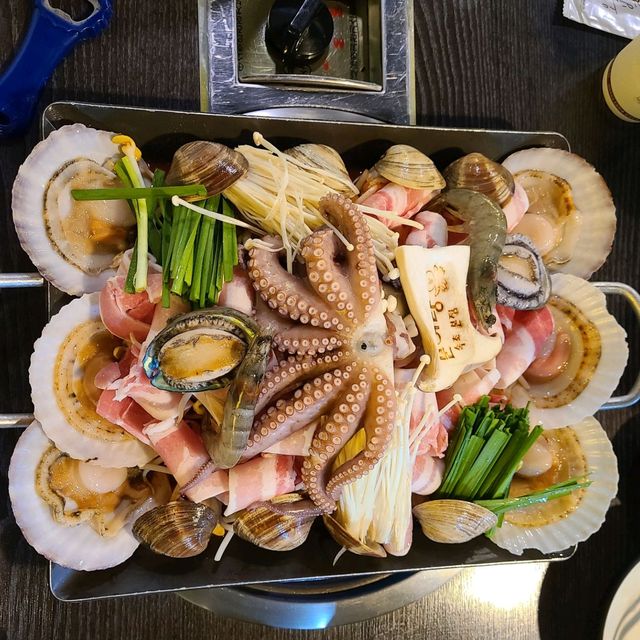 바다을 식탁에! 속초 해물삼합맛집 문어랑