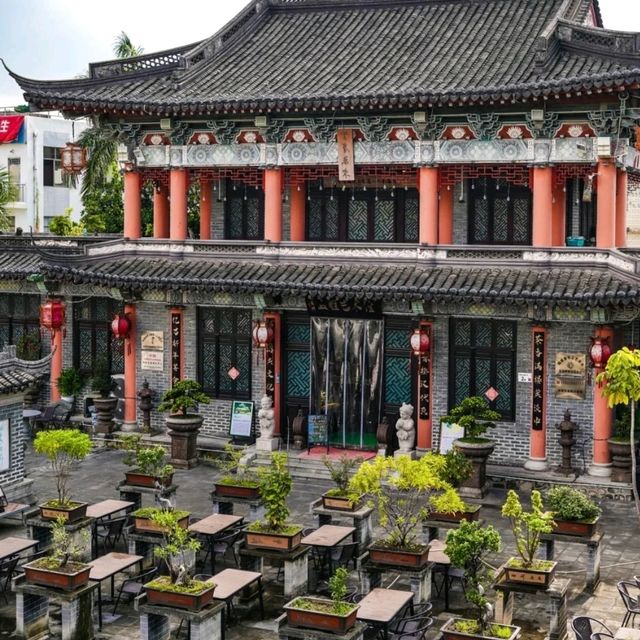 隱藏在深圳的小蘇州園林建築☞萬景樓