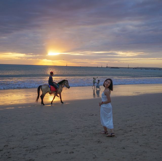 Sunset and Dinner at Jimbaran Bali