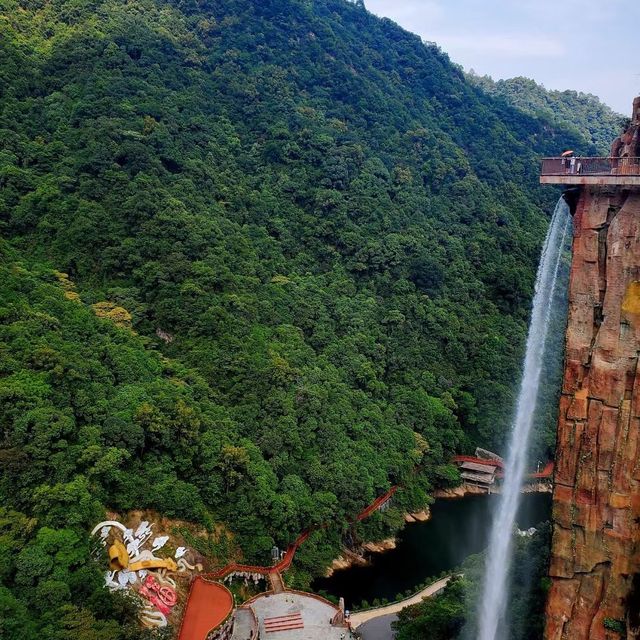 World’s Highest Waterfall Elevator View! 