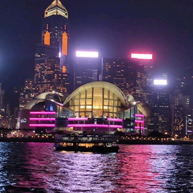 灣仔海濱長廊欣賞香港最美夜景👍