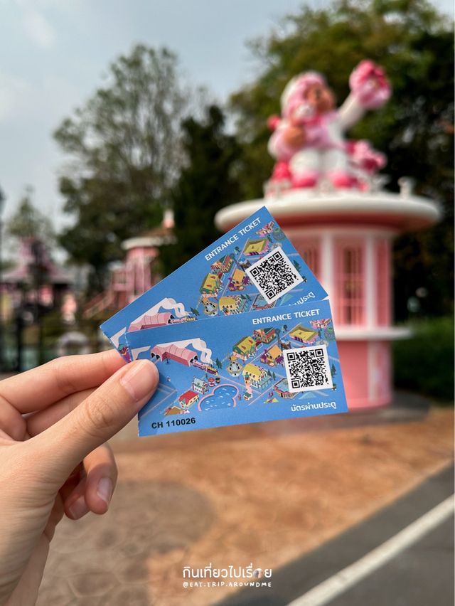 ถ่ายรูปธีมสีชมพูสุดคิวท์ที่ Chocolate Ville💕