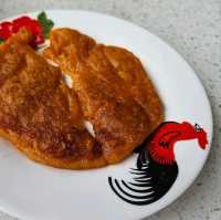 用「公鷄」圖案🐓食具裝客家美食@三椏村