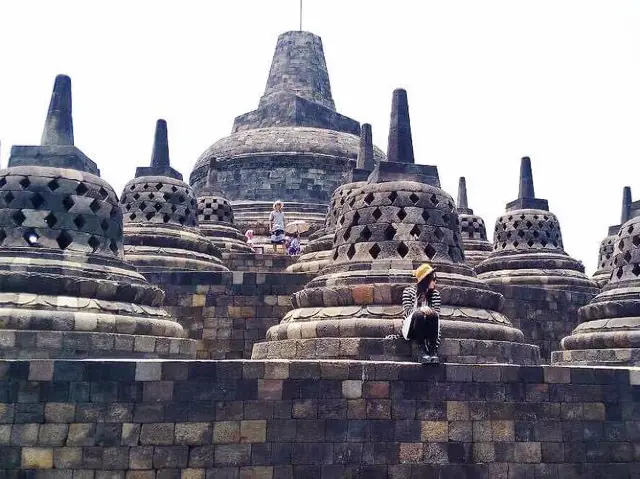 📍 印尼爪哇島佛教歷史古蹟/ 日惹 婆羅浮屠Borobudur