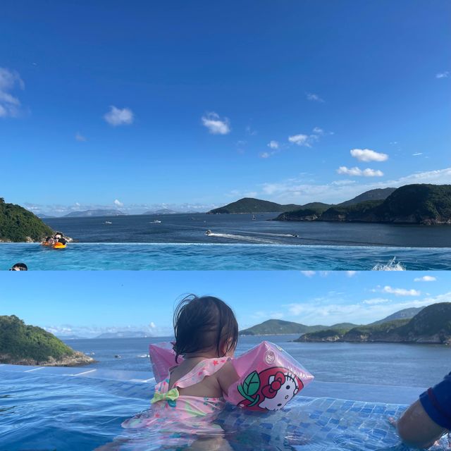 大灣區😎無邊際海景酒店泳池