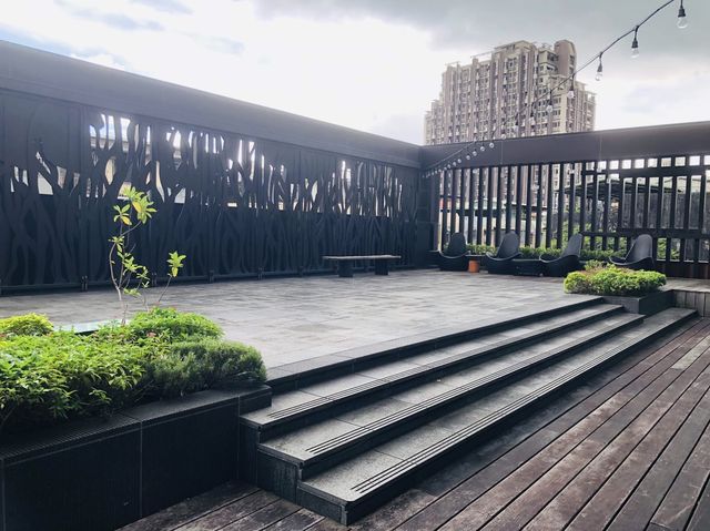 台北｜🌈空中花園休息區🪴 Aloft Taipei Beitou 台北北投雅樂軒酒店