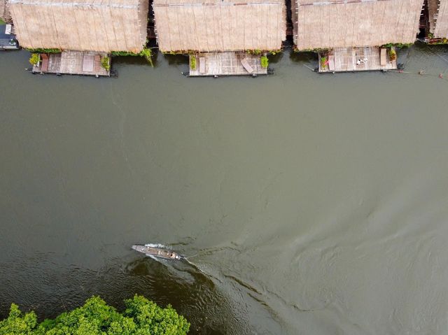 River Kwai Jungle Rafts Floating Hotel 