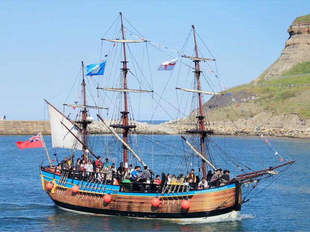 Experience Whitby Coastal Cruise in UK🇬🇧 