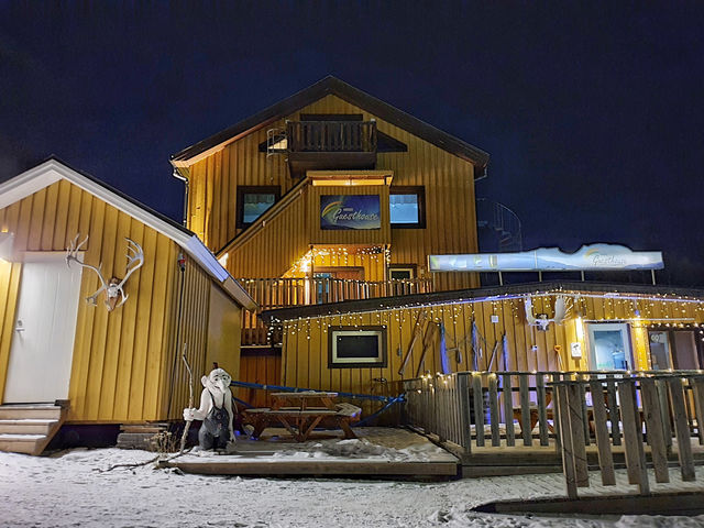 Awesome guesthouse to catch Aurora