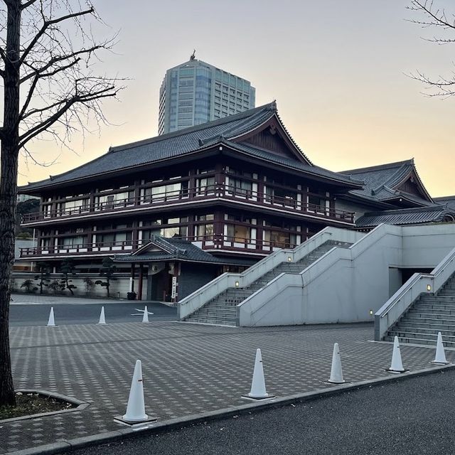Iconic Temple in Tokyo City 