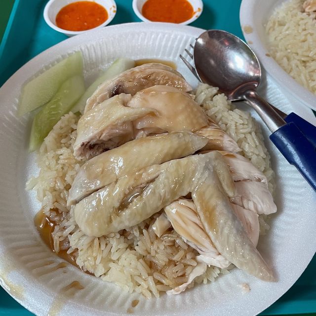 ร้านข้าวมันไก่เจ้าดัง สิงคโปร์