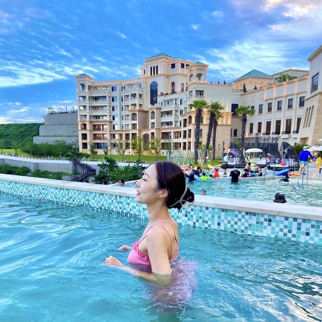 인피니티풀이 환상적인 진도쏠비치 수영장🏊🏻‍♀️