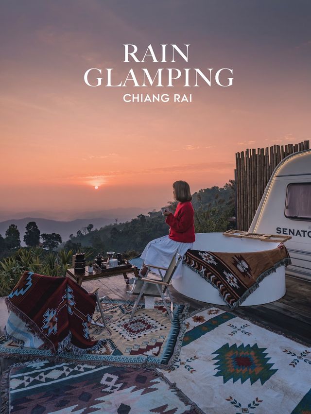 Rain Glamping เชียงราย ที่พักหลักพันวิวหลักล้าน🚐
