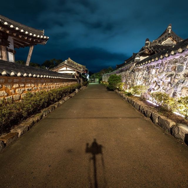 Night View of Gyochon Traditional Village