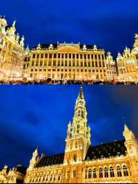 【絶景】ライトアップが美しい！ブリュッセルの世界遺産グラン・プラス🇧🇪