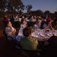 Dining Under the Sparkling Outback Sky Uluṟu