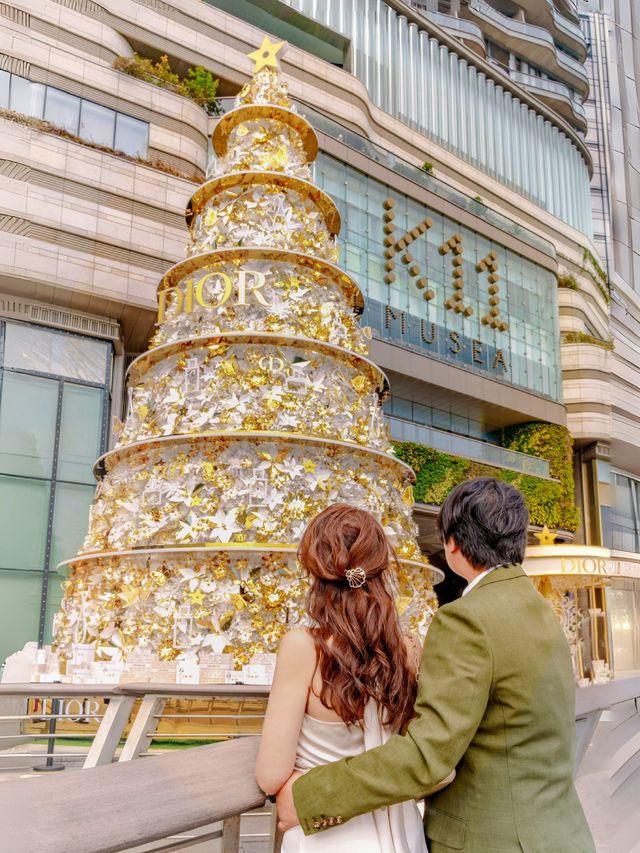 香港聖誕好去處｜K11 MUSEA Dior 聖誕樹