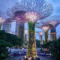 The iconic landmark in Singapore