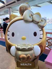 Hello Kitty 50周年‼️祈求好運氣😎海港城新年打卡位