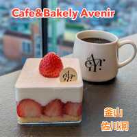 釜山に新しくオープンしたルーフトップカフェ💕【Cafe&Bakely Avenir】
