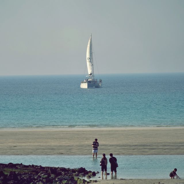 🌊 김녕성세기해변, 역사와 자연이 어우러진 바다