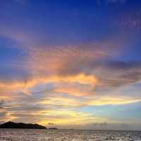 帛琉夕陽太美了！！！