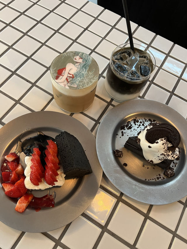 【福岡カフェ】イラストが目を引くドキドキしてしまうオシャレカフェ✨