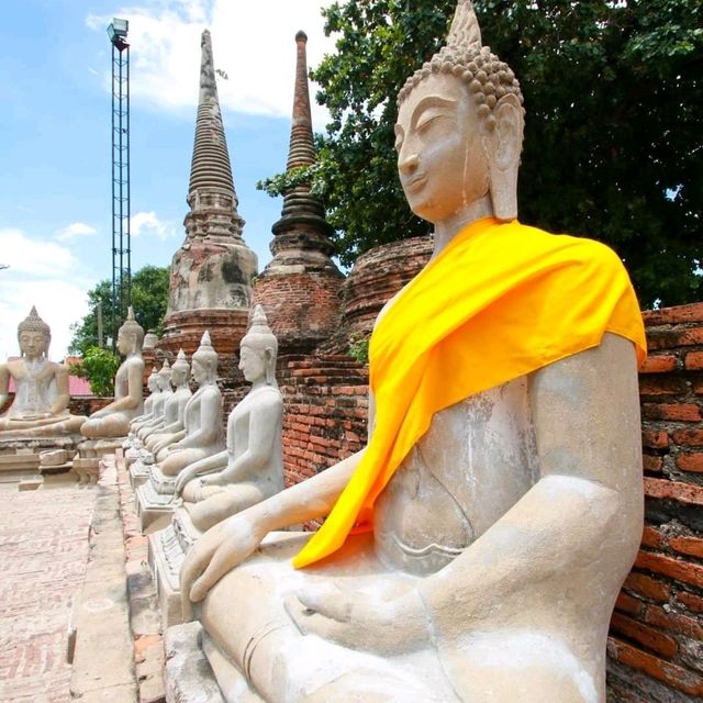 วัดใหญ่ชัยมงคล จ.อยุธยา พระเจดีย์ชัยมงคล 