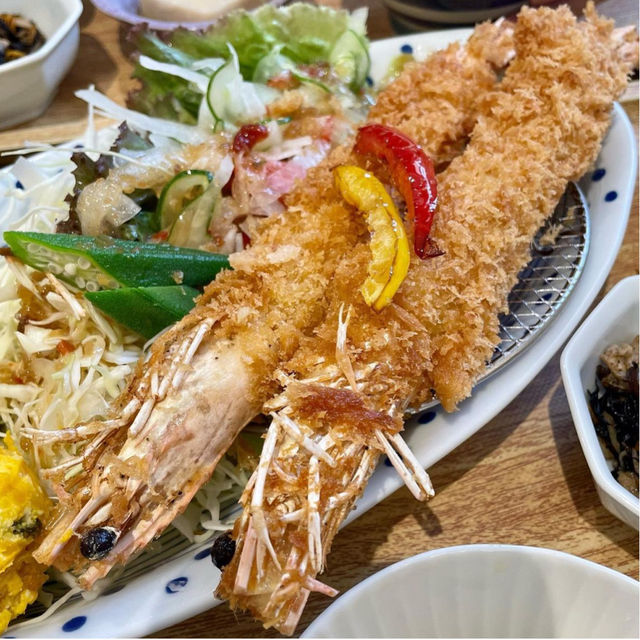 【福岡グルメ】大海老の定食が気になって行ってきたよ